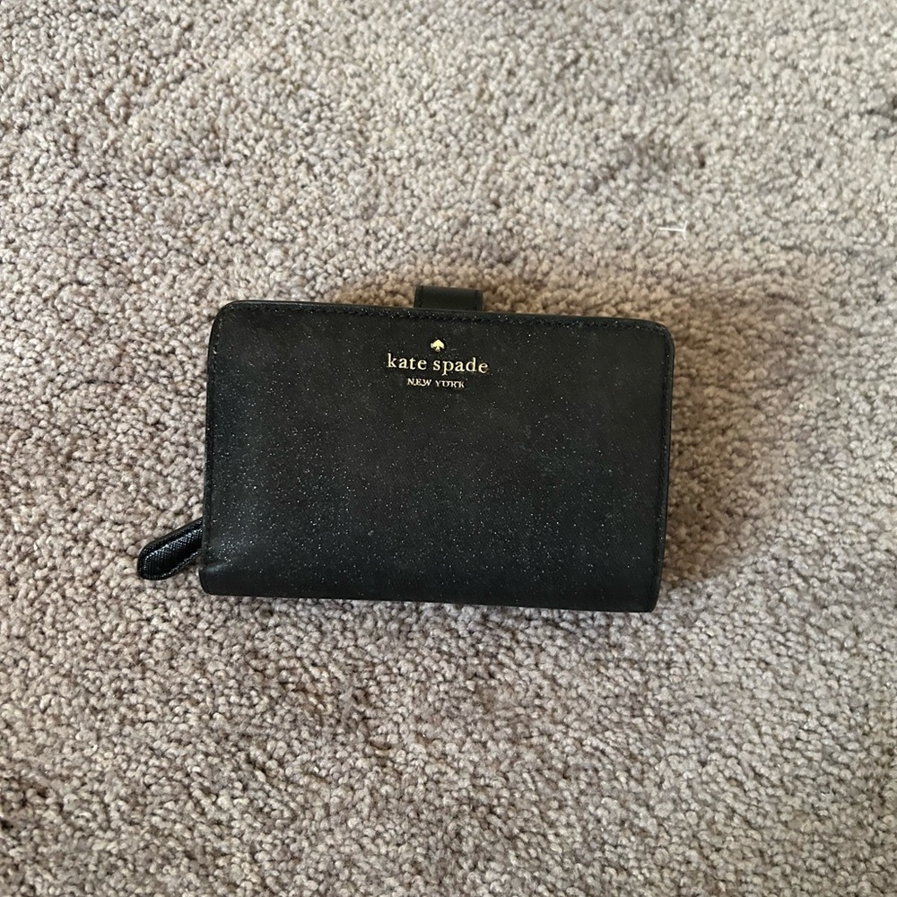 Discontinued Kate Spade glittered wallet